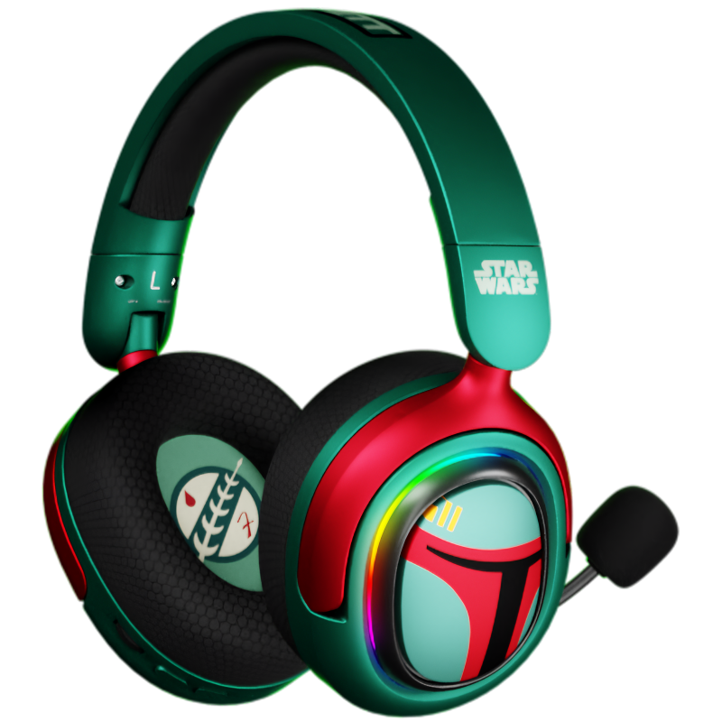 Audífonos Gamer Inalámbricos Primus Arcus 380BT Boba Fett