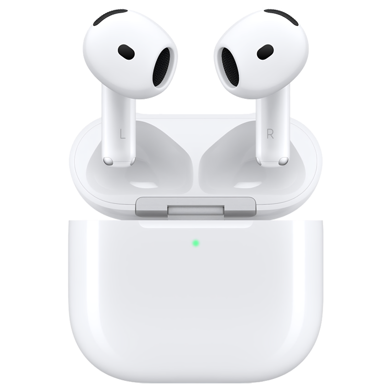 Audifonos Bluetooth Apple AirPods 4 Blancos Sin Cancelación de Ruido