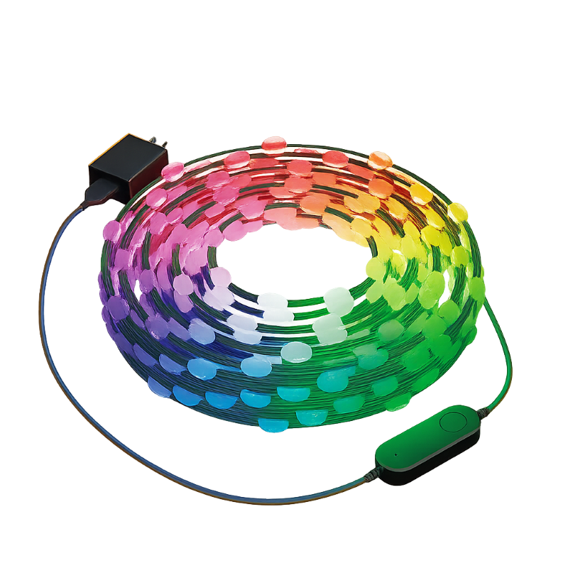 Luces de Cadena Navideñas con Wi-Fi Inteligentes Nexxt de 20 Metros