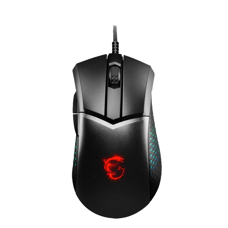 Mouse Gamer MSI Clutch GM51 Lightweight con RGB y Cable USB-A