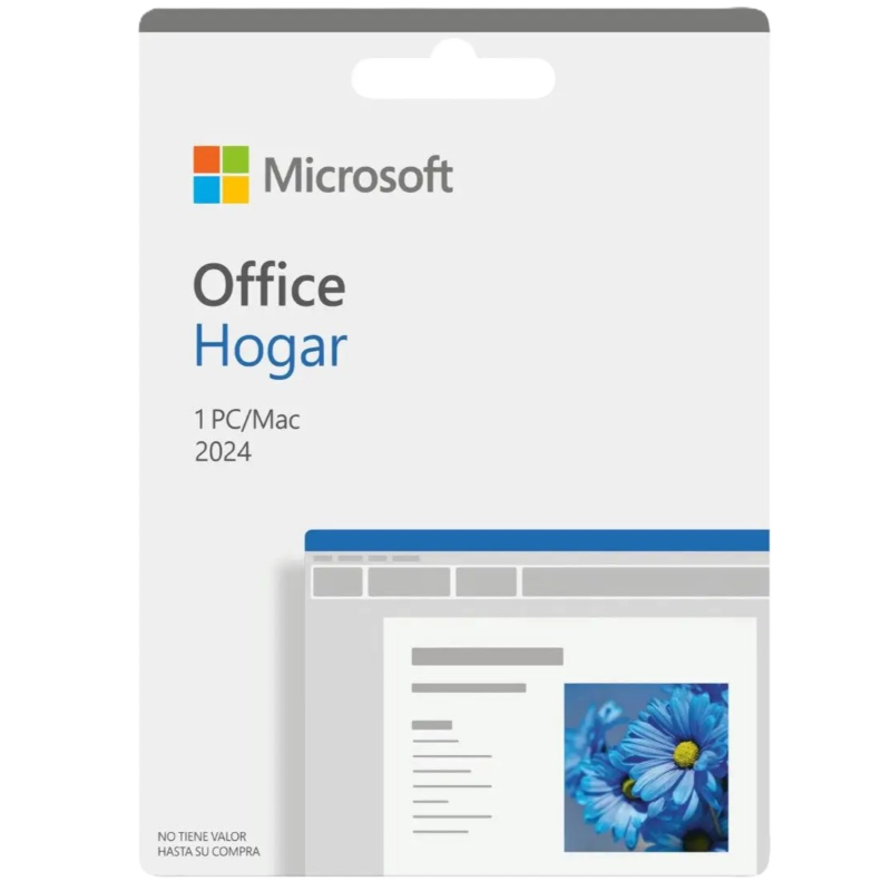 Licencia de Microsoft Office Hogar 2024