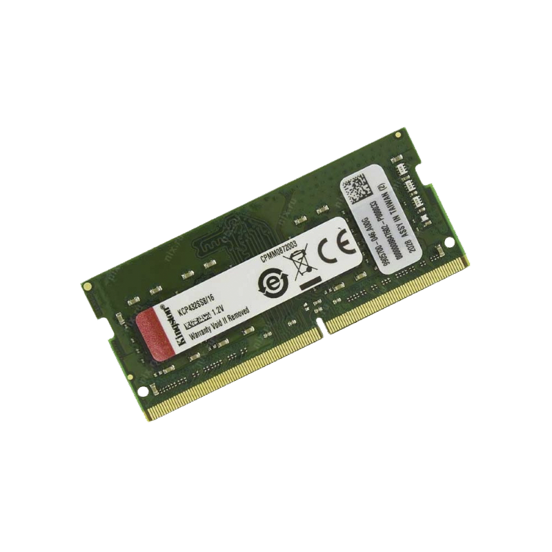 Memoria RAM SODIMM DDR4 Kingston de 16 GB a 3200 Mhz para Computadora Portátil 