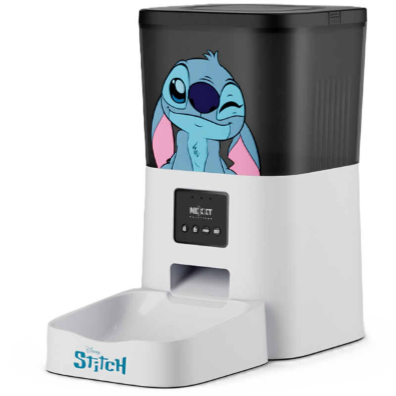 Dispensador Wi-Fi Inteligente Nexxt Edición de Stitch para Mascotas