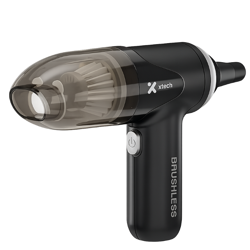 Aspiradora y Sopladora de Aire Inalámbrica 2 en 1 Xtech BlitzAir