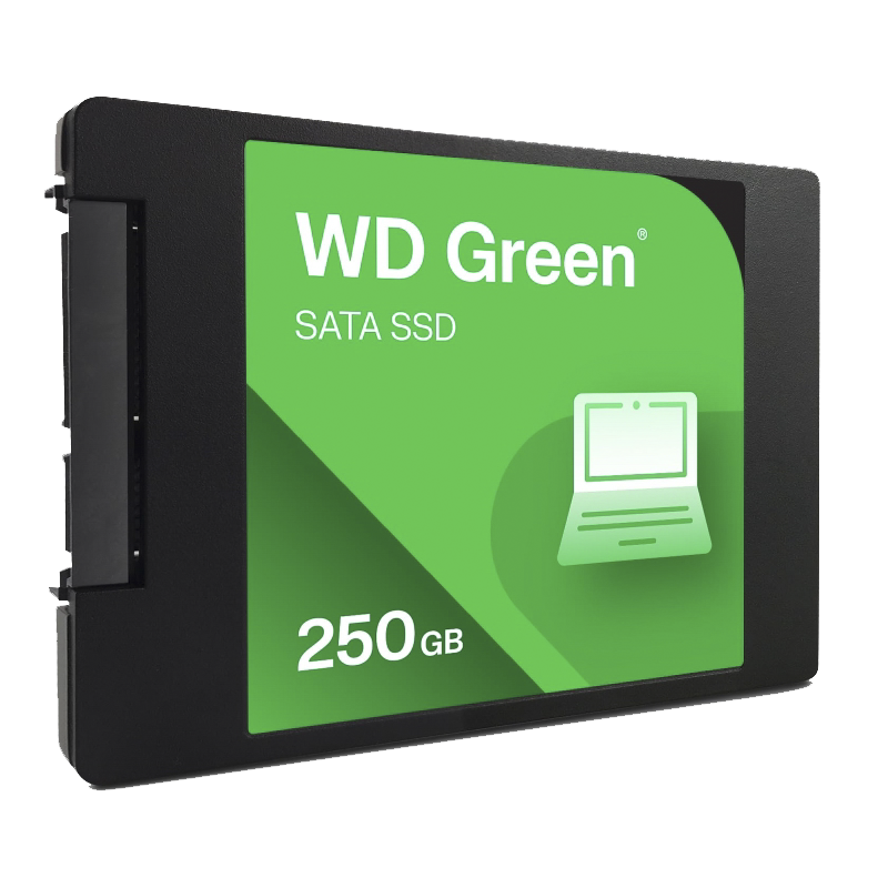 Unidad de Estado Sólido 2.5" Western Digital Green de 250 GB