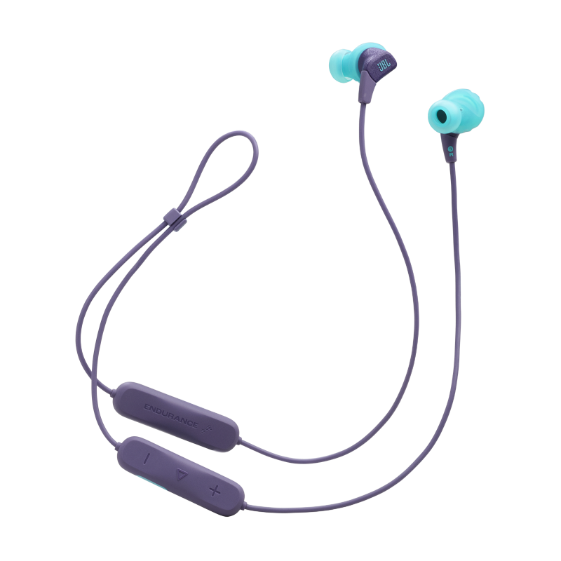 Audífonos Bluetooth JBL Endurance Run 3 Wireless de Color Morado