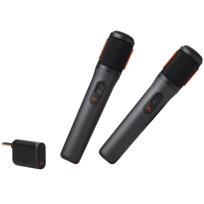 Kit de 2 Micrófonos Inalámbricos JBL PartyBox Wireless Mic Negros
