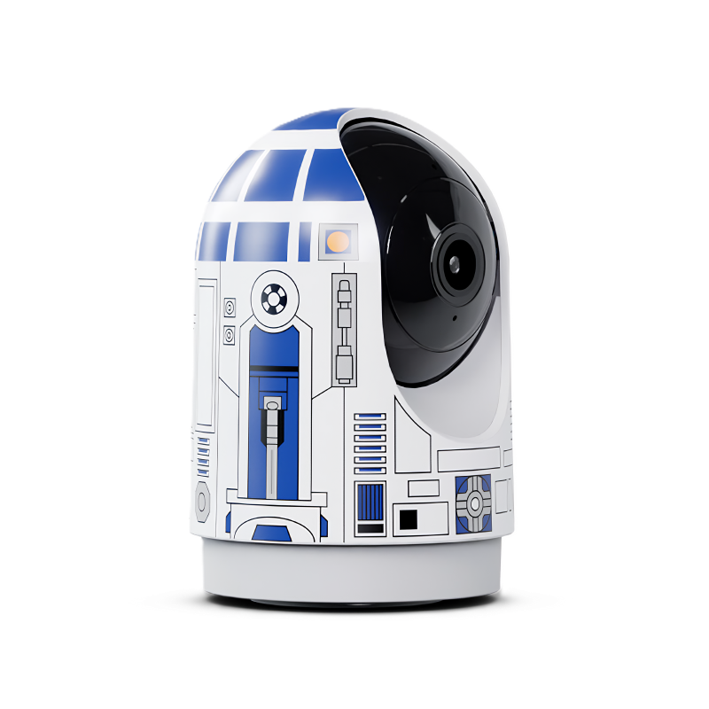Cámara de Seguridad Wi-Fi Nexxt Star Wars R2D2 Motorizada para Interiores
