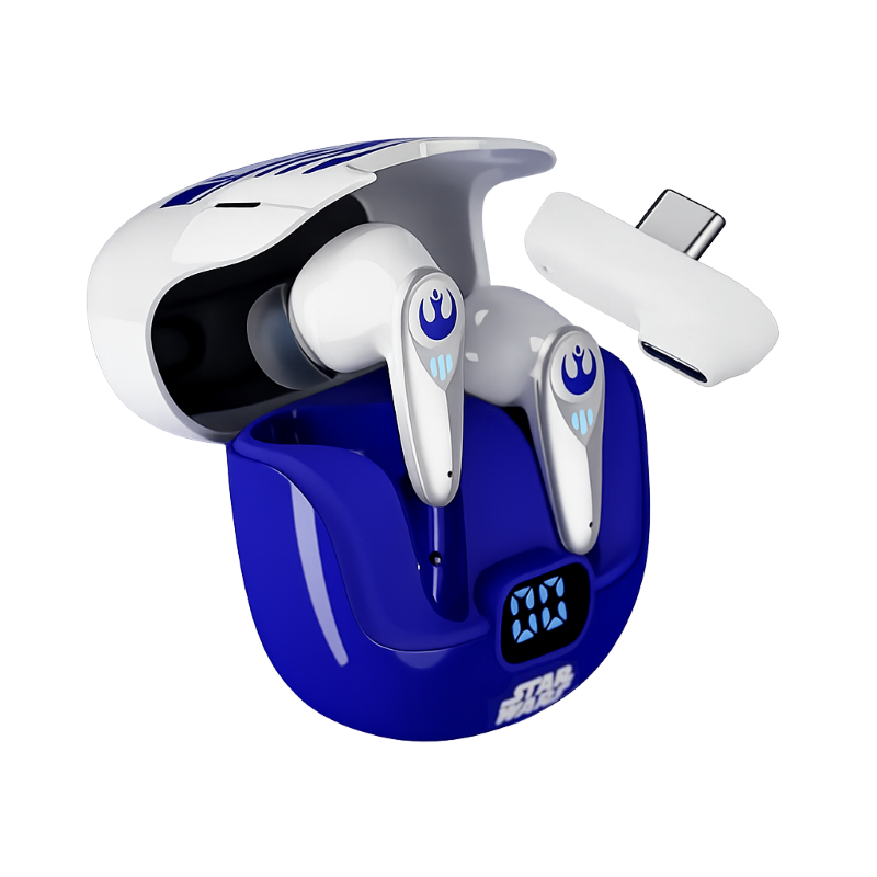 Audífonos Gamer Bluetooth Primus ARCUS S250 Star Wars R2-D2 Droids