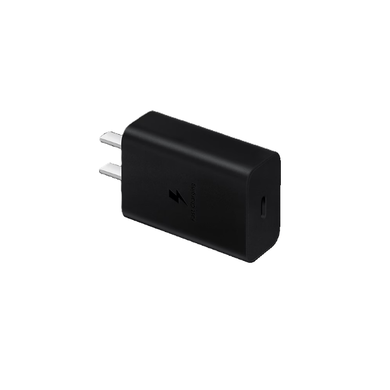 Adaptador de Corriente Samsung de 15 Watts USB-C de Color Negro