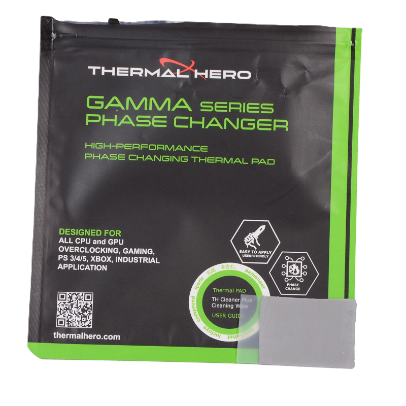Pad Térmico Thermal Hero Gamma Series Phase Changer Pad de 2mm.
