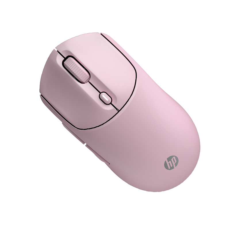 Mouse Bluetooth HP 400 Quiet Pink de Color Rosado