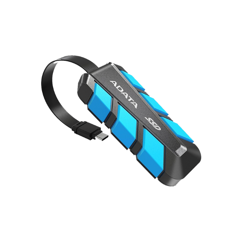 Unidad de Estado Sólido Externa Adata SC740-1000G-CBU Blue 1 TB