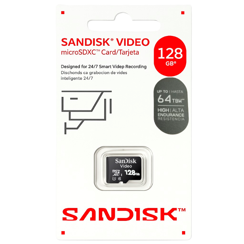Memoria MicroSDXC UHS-I SanDisk Video de 128 GB