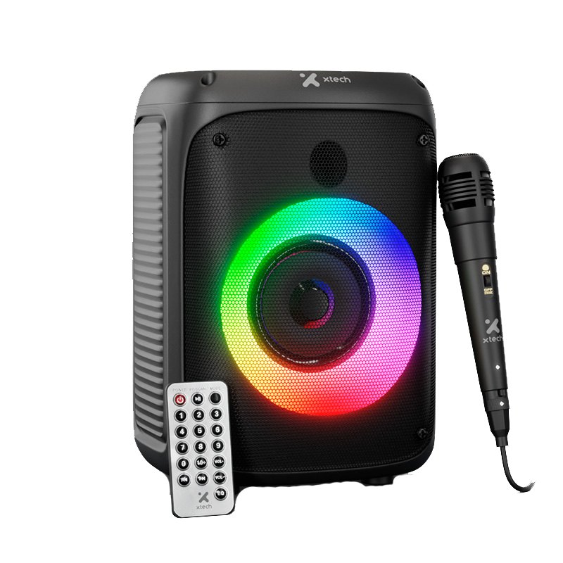 Bocina Bluetooth y Recargable Xtech SonicBloom con Micrófono