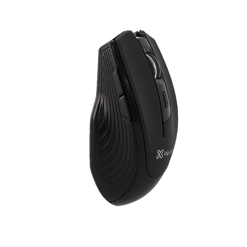 Mouse Inalámbrico Klip Xtreme Vortex Black de Color Negro