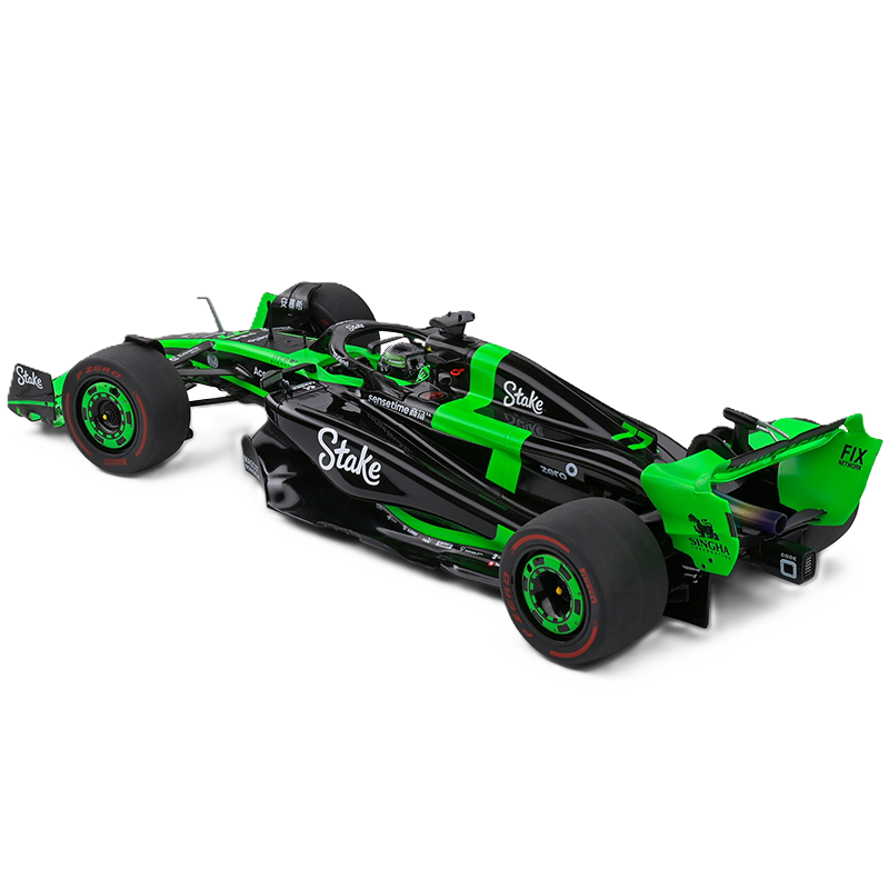 Vehículo Solido 1:18 Kick Sauber C44 Japan GP 24 Valtteri Bottas