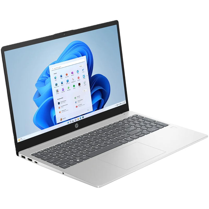 Laptop HP 15-fd0133wm Natural Silver de Color Plata Natural