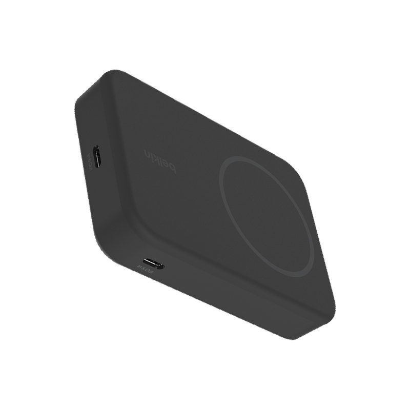 Power Bank Magnético e Inalámbrico Belkin BoostCharge Pro Magnetic 10K Black de Color Negro 