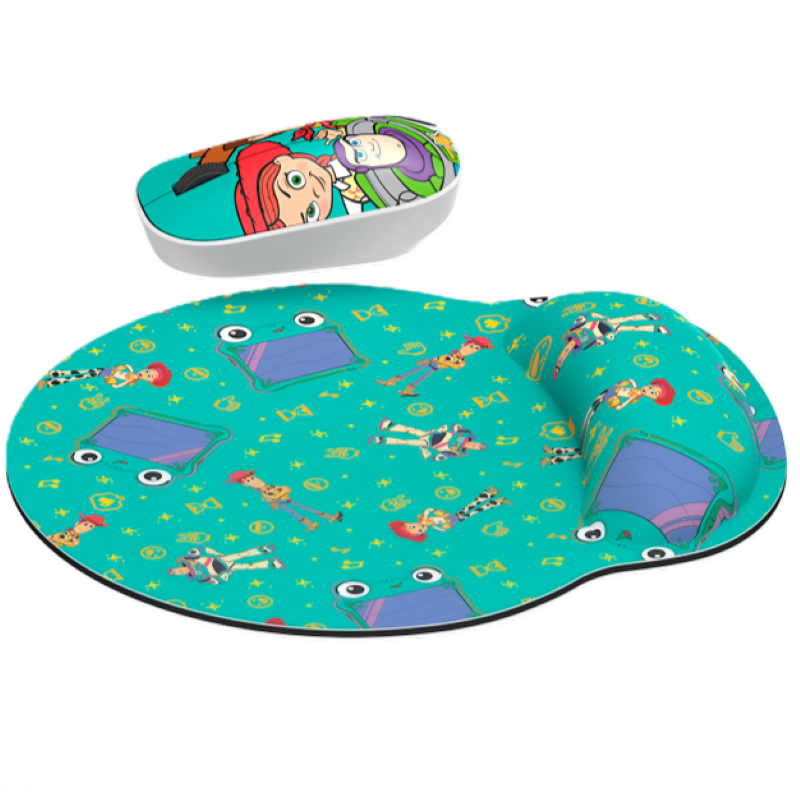 Mouse Inalámbrico + Alfombrilla Xtech Toy Story 5 Sheriff Woody