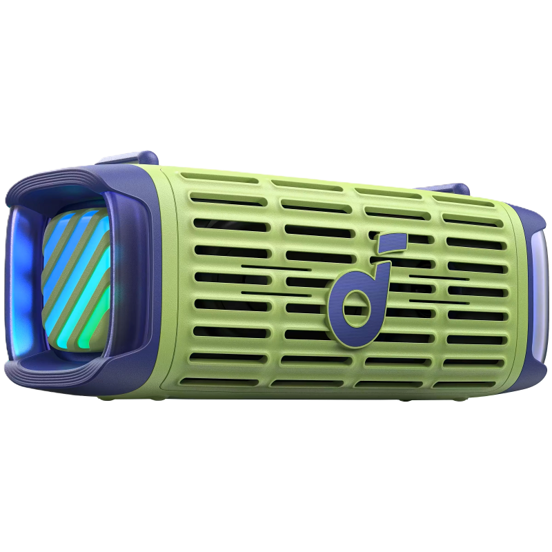 [D5100060] Bocina Bluetooth Soundcore Boom 3i Jungle Green de Color Amarillo