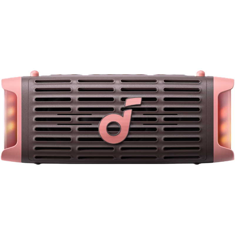 Bocina Bluetooth Soundcore Boom 3i Desert Rose Brown de Color Café