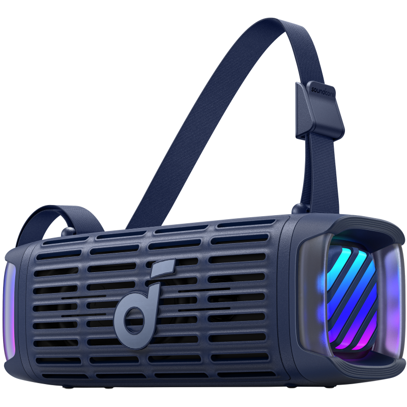 [D5100030] Bocina Bluetooth Soundcore Boom 3i Midnight Blue de Color Azul