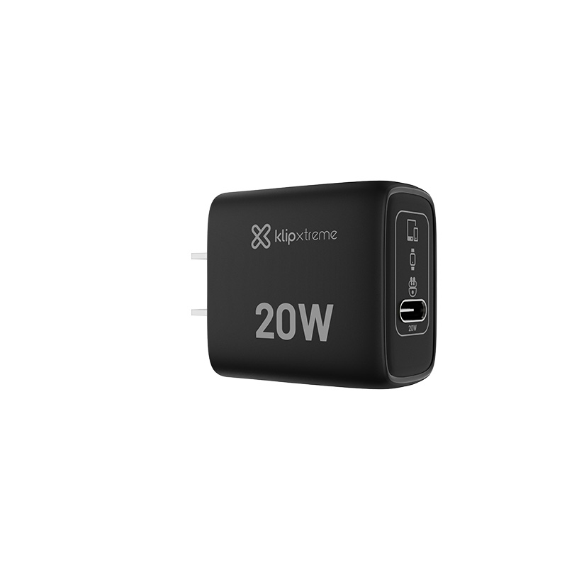 Adaptador de Corriente Klip Xtreme PowerWall 20 USB-C de 20 Watts