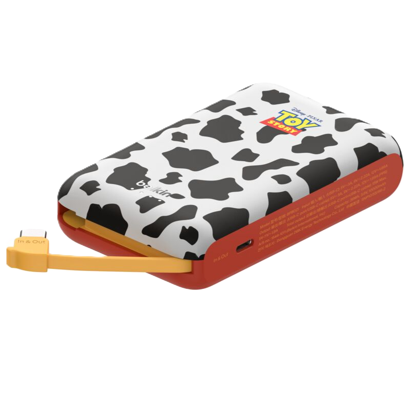 Power Bank Belkin BoostCharge 10K Disney Toy Story de 10,000 mAh con Cable Integrado USB-C