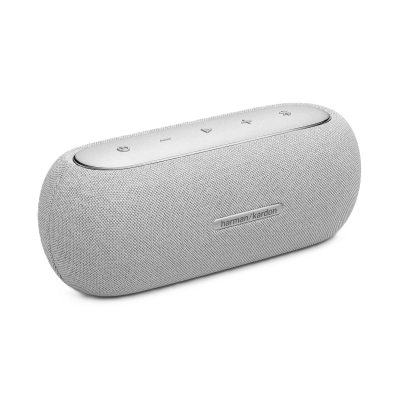 Bocina Recargable Harman Kardon Luna Gray de Color Gris