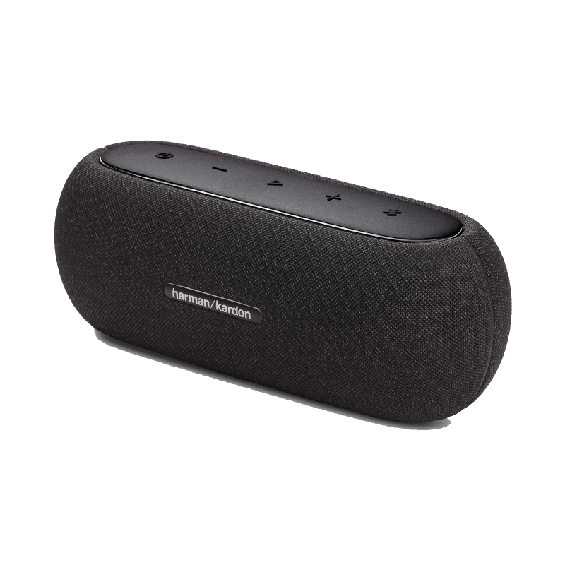 Bocina Recargable Harman Kardon Luna Black de Color Negro