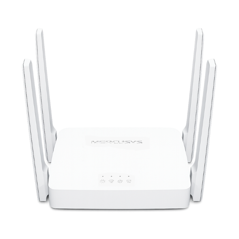 Router Inalámbrico Mercusys AC10 US/1.20 de Color Blanco