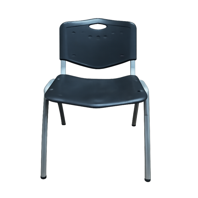 Silla de Espera Ferrini Turin de Plástico Color Negro
