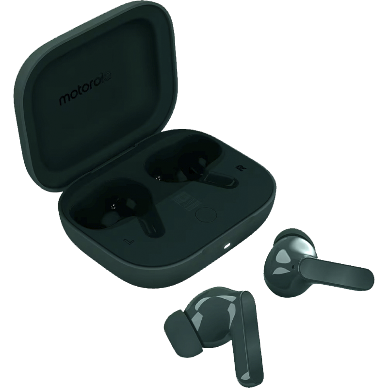 Audífonos Bluetooth Motorola Moto Buds Bass PANTONE Posy Green
