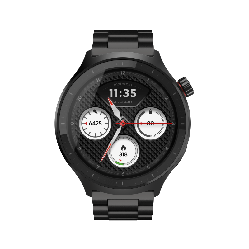 Smartwatch Motorola Moto Watch Black de Color Negro