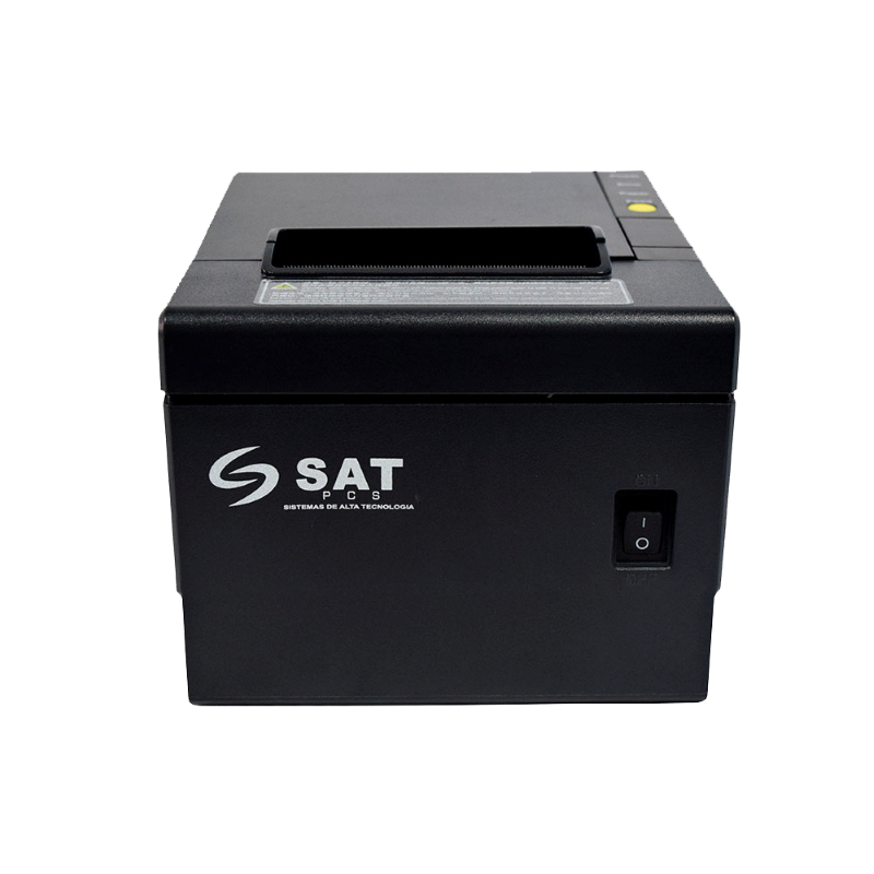 Impresora Térmica SAT PCS 38T USE Negra para Punto de Venta