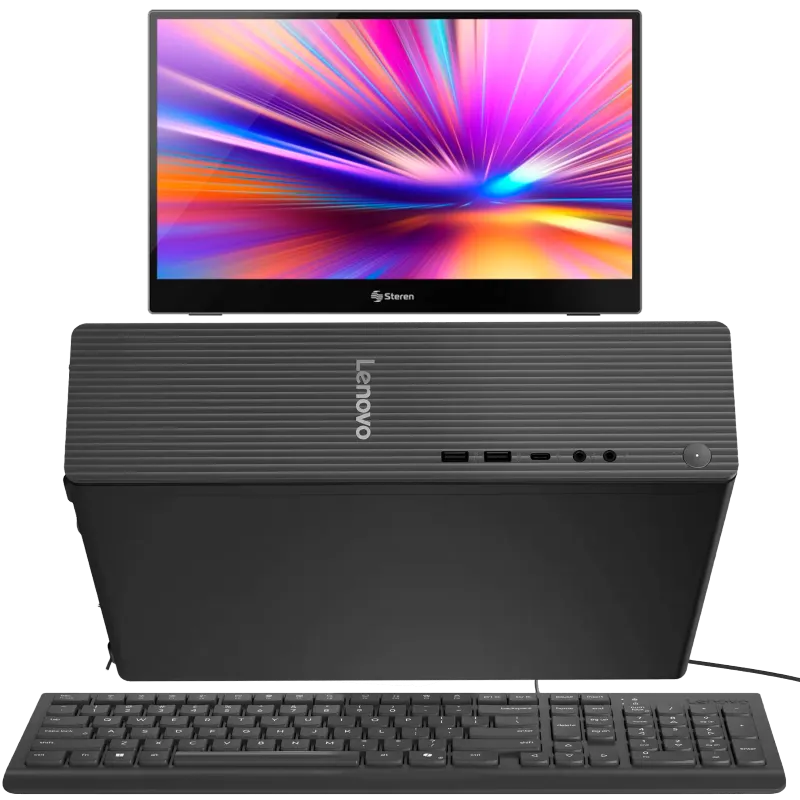 Computadora de Escritorio Lenovo IdeaCentre Tower 08AKP10 + Monitor