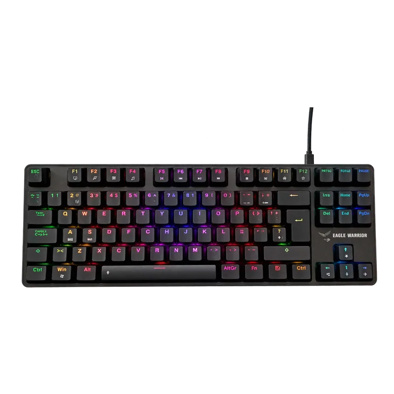 Teclado Gamer Eagle Warrior KG-Y282 Negro