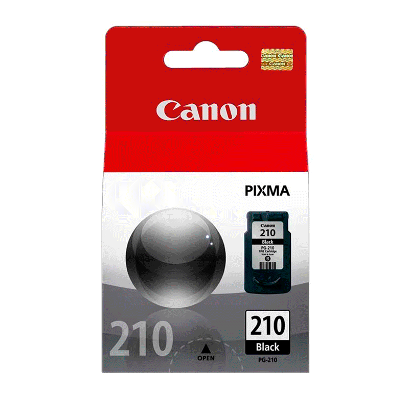 Cartucho Canon PIXMA PG-210 de Color Negro