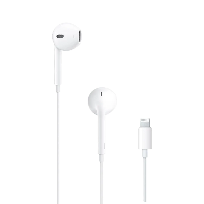 Audífonos Apple EarPods Blancos con Cable de Conector Lightning