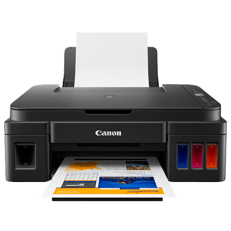 Impresora Multifuncional Canon PIXMA G2110 con Cable USB-A