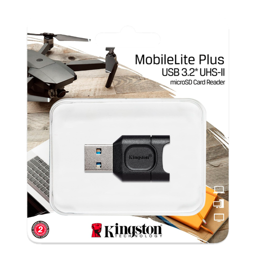 [MLPM] Lector de Tarjetas MicroSD UHS-II Kingston MobileLite Plus USB-A 3.2