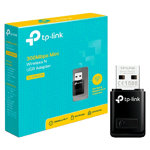 [TL-WN823N] Receptor Wi-Fi USB TP-Link para Computadora