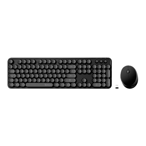 [COM-6100] Teclado + Mouse Steren Inalámbricos Steren Negros