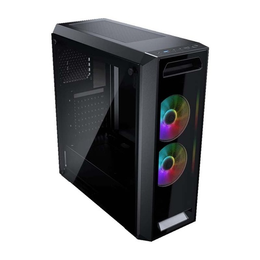 [385NM10.0006] Case Gamer Cougar MX350 RGB de Color Negro