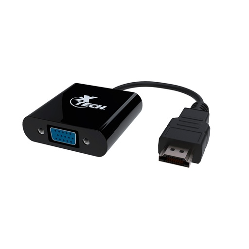 [XTC-363] Adaptador Xtech HDMI Macho a VGA Hembra