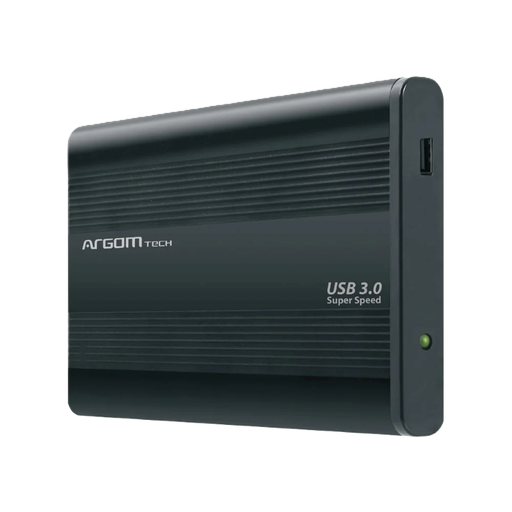 [ARG-AC-1033] Enclosure Argom Tech Metálico USB-A 3.0 para Discos Duros de 2.5"