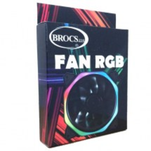 [fanrgbrocs] ​​Ventilador Gaming Brocs RGB 120 mm