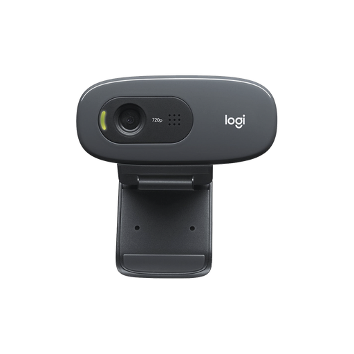 [960-000694] Cámara Web Logitech C270 HD de Color Negro con Cable USB-A