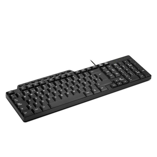 [XTK-160S] Teclado Xtech de Color Negro con Cable USB-A